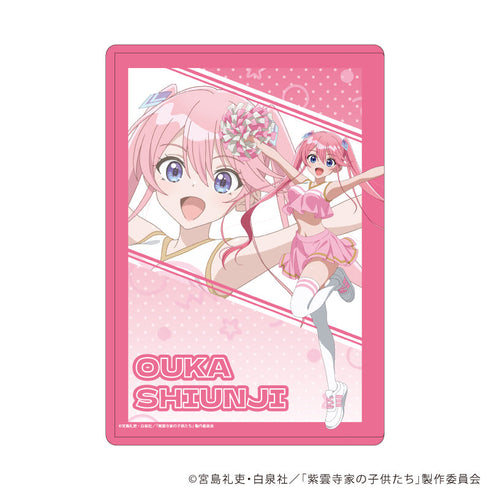 『紫雲寺家の子供たち』キャラクリアケース03/紫雲寺謳華 チアガールver.(描き下ろしイラスト)