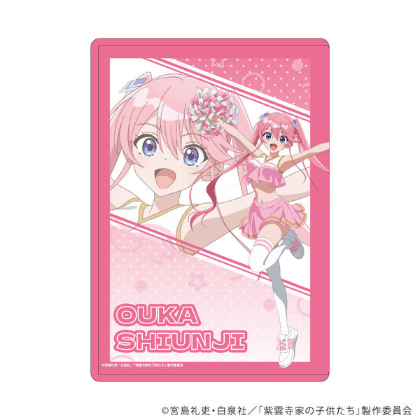 『紫雲寺家の子供たち』キャラクリアケース03/紫雲寺謳華 チアガールver.(描き下ろしイラスト)