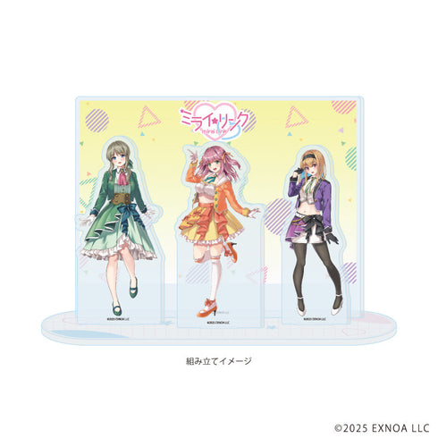 『STELLAR IDOL PROJECT』アクリルジオラマ01/ミライリンク(公式イラスト)