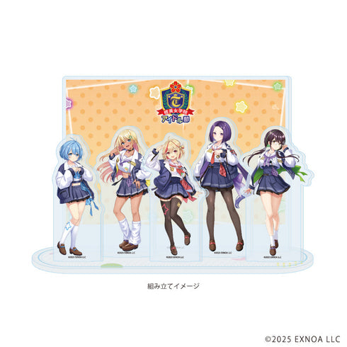 『STELLAR IDOL PROJECT』アクリルジオラマ03/橙美女学院アイドル部(公式イラスト)【202609再販】