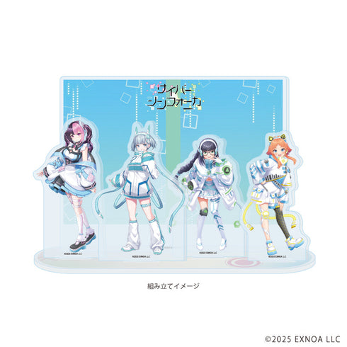 『STELLAR IDOL PROJECT』アクリルジオラマ04/サイバーシンフォニカ(公式イラスト)
