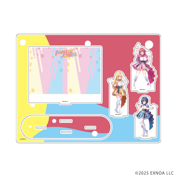 『STELLAR IDOL PROJECT』アクリルジオラマ05/Primary Colors(公式イラスト)