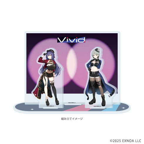 『STELLAR IDOL PROJECT』アクリルジオラマ06/Vivid(公式イラスト)