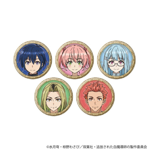 『勇者パーティーを追放された白魔導師、Sランク冒険者に拾われる』缶バッジ01/コンプリートセット(全5種)(公式イラスト)