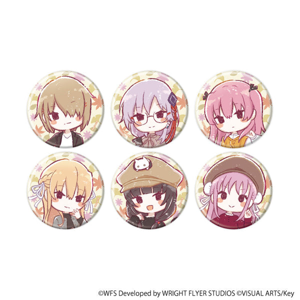 『ヘブンバーンズレッド』缶バッジ26/秋ver. 第31A部隊 コンプリートセット(全6種)(グラフアートイラスト)