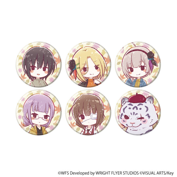 『ヘブンバーンズレッド』缶バッジ27/秋ver. 第31B部隊 コンプリートセット(全6種)(グラフアートイラスト)