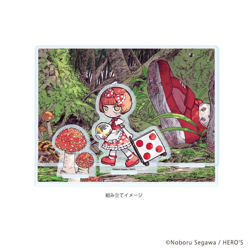 『どく・どく・もり・もり』アクリルジオラマ01/公式イラスト(公式イラスト)
