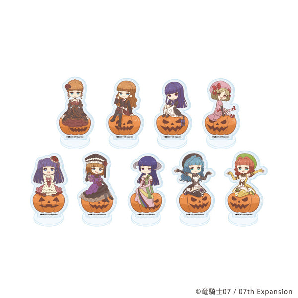 『うみねこのなく頃に』アクリルぷちスタンド17/ハロウィンver. コンプリートセット(全9種)(レトロアートイラスト)