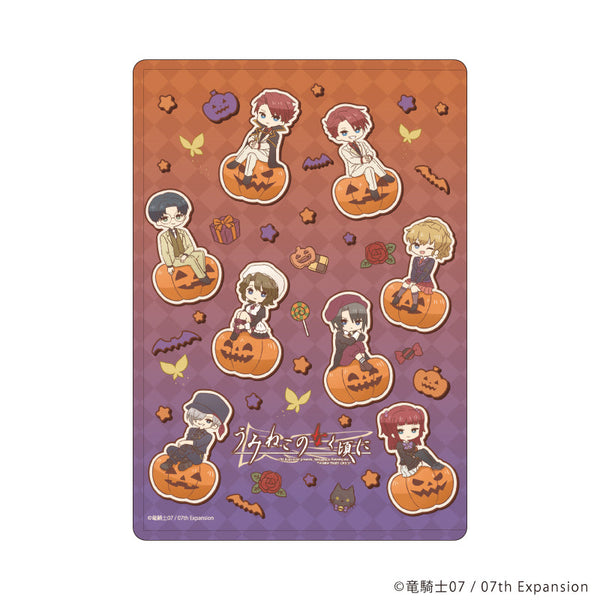 『うみねこのなく頃に』キャラクリアケース08/集合デザインA ハロウィンver.(レトロアートイラスト)