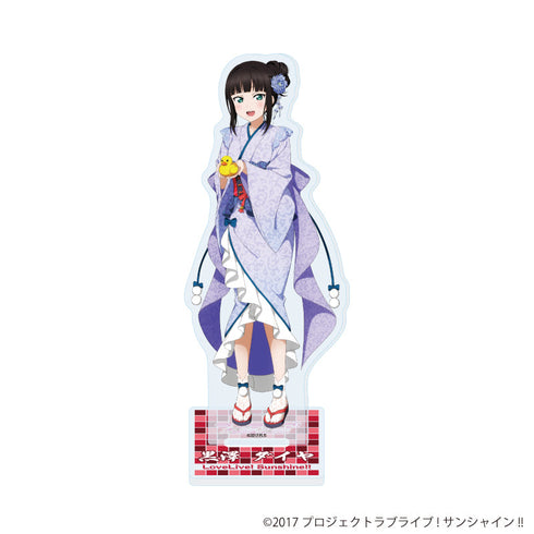 『ラブライブ!サンシャイン!!』アクリルスタンド13/和風ドレスver. 黒澤 ダイヤ(描き下ろしイラスト)