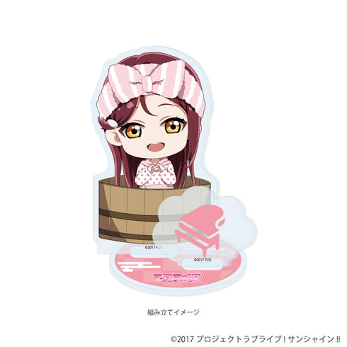 『ラブライブ!サンシャイン!!』アクリルスタンドプレート11/銭湯ver. 桜内 梨子(ミニキャライラスト)