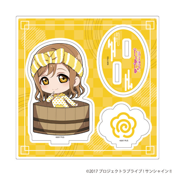 『ラブライブ!サンシャイン!!』アクリルスタンドプレート16/銭湯ver. 国木田 花丸(ミニキャライラスト)
