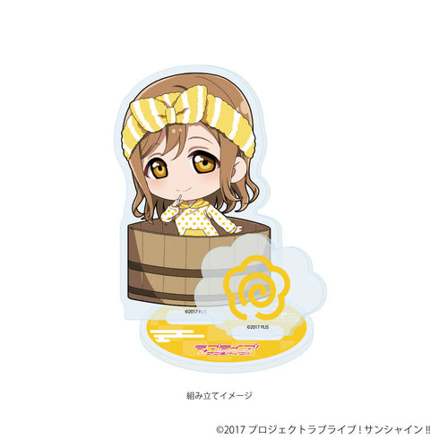 『ラブライブ!サンシャイン!!』アクリルスタンドプレート16/銭湯ver. 国木田 花丸(ミニキャライラスト)