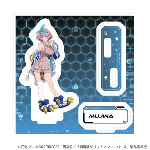 『グリッドマンユニバース』アクリルスタンドプレート28/ムジナ バーチャルライバーver.(描き下ろしイラスト)【202606再販】