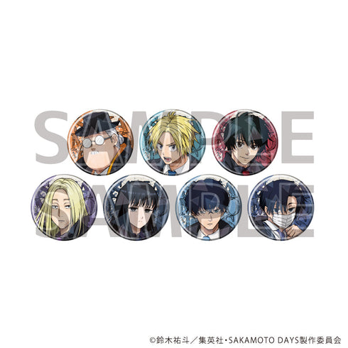 『SAKAMOTO DAYS』ホログラム缶バッジ(57mm)26/バトル×スーツver. コンプリートセット(全7種)(描き下ろしイラスト)