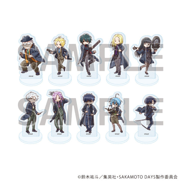 『SAKAMOTO DAYS』アクリルぷちスタンド10/バトル×スーツver. コンプリートセット(全10種)(グラフアートイラスト)