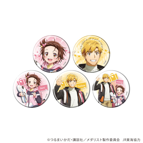 《獎牌得主》徽章01/全套組(共5種)(全新繪製插圖)