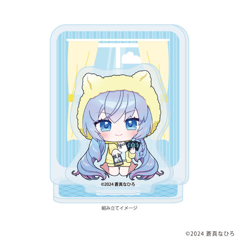 『蒼真なひろ』アクリルスタンドプレート02/蒼真なひろB(ミニキャライラスト)
