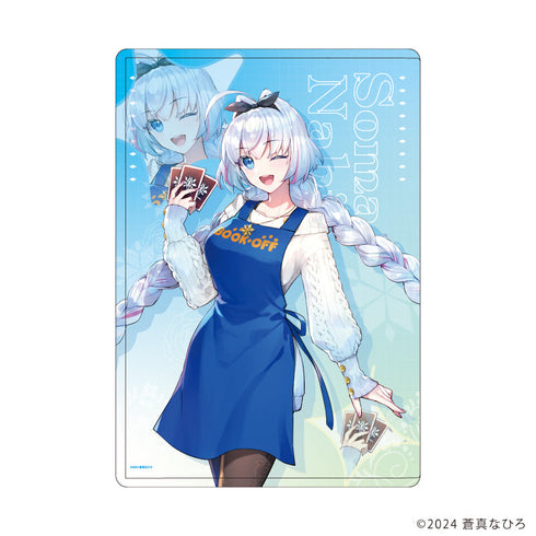 『蒼真なひろ』キャラクリアケース01/蒼真なひろ(描き起こしイラスト)
