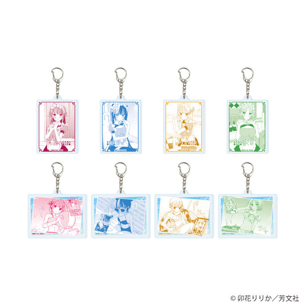 『コンカフェ嬢は恋を着る』アクリルキーホルダー01/コンプリートセット(全8種)(公式イラスト)