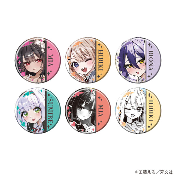 『江口さんちの純情サキュバス』缶バッジ01/コンプリートセット(全6種)(公式イラスト)