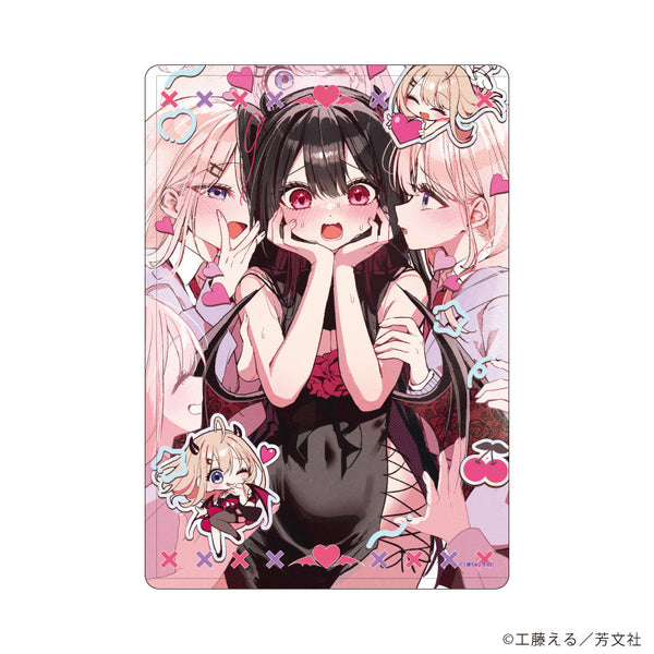 『江口さんちの純情サキュバス』キャラクリアケース01/A(公式イラスト)