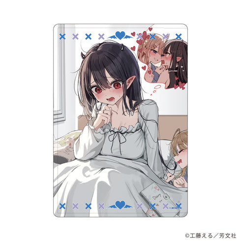 『江口さんちの純情サキュバス』キャラクリアケース02/B(公式イラスト)