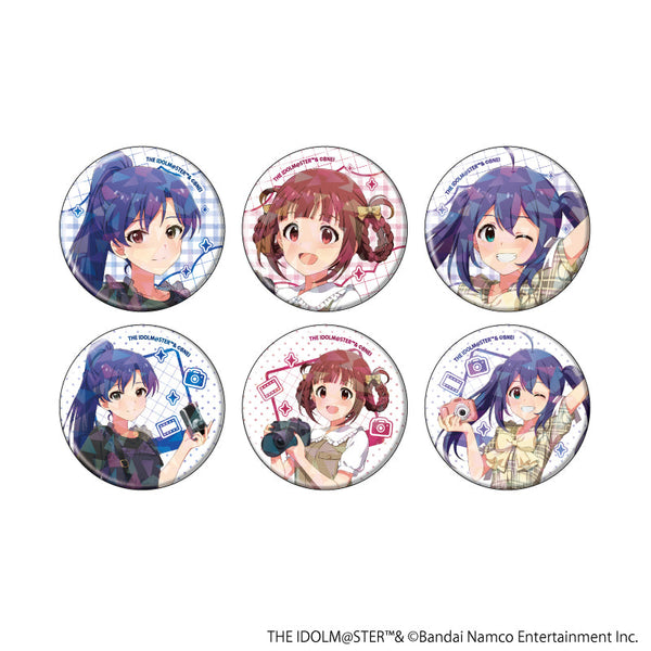 『アイドルマスター ミリオンライブ!』ホログラム缶バッジ(57mm)03/カメラver. コンプリートセット(全6種)(描き下ろしイラスト)