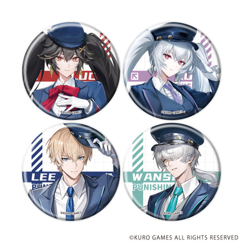 『パニシング:グレイレイヴン』缶バッジ01/コンプリートセット(全4種)(描き起こしイラスト)