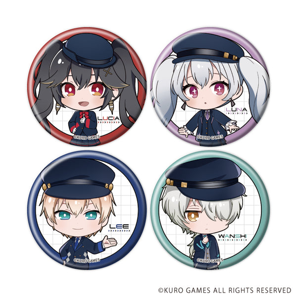 『パニシング:グレイレイヴン』缶バッジ02/コンプリートセット(全4種)(ミニキャライラスト)
