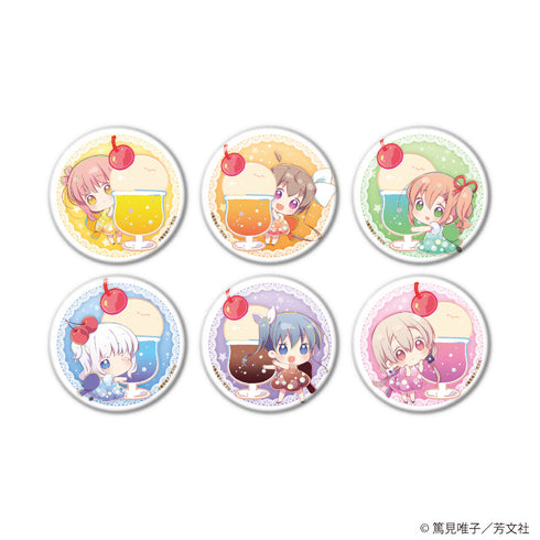 『スロウスタート』缶バッジ02/コンプリートセット(全6種)(描き下ろしイラスト)