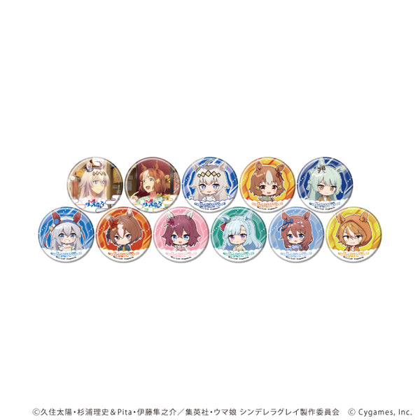 『ウマ娘 シンデレラグレイ』缶バッジ02/グルメ街道ver. コンプリートセット(全11種)