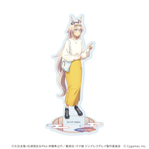 『ウマ娘 シンデレラグレイ』アクリルスタンド04/オグリキャップ グルメ街道ver.