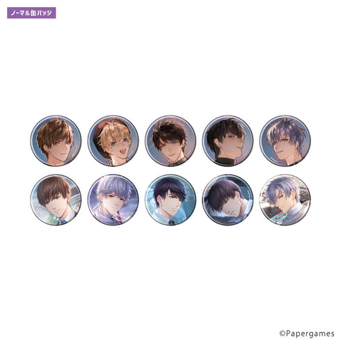 『恋とプロデューサー~EVOL×LOVE~』トレーディング缶バッジ(レア入り)21/セット(全11種)(ノーマル10種/レア1種)(公式イラスト)