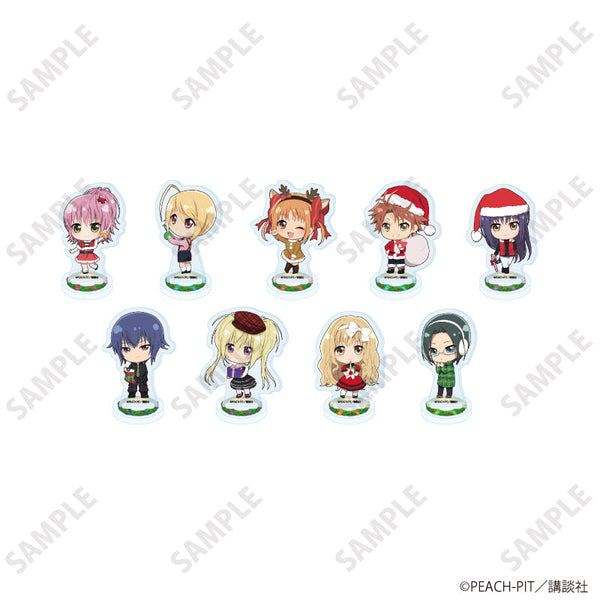『しゅごキャラ!』アクリルぷちスタンド19/クリスマスver. コンプリートセット(全9種)(ミニキャライラスト)