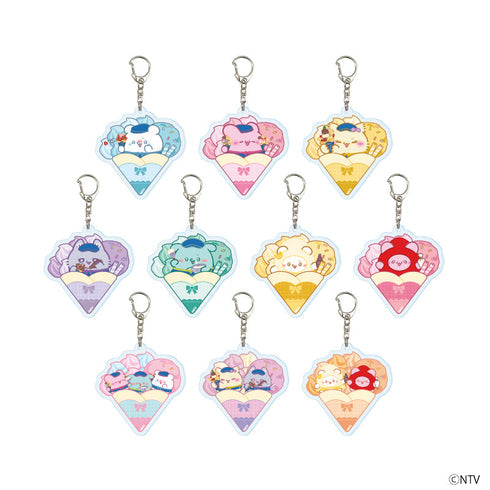『らぶいーず』アクリルキーホルダー03/クレープver. ブラインド(全10種)(描き下ろしイラスト)【BOX】【202606再販】