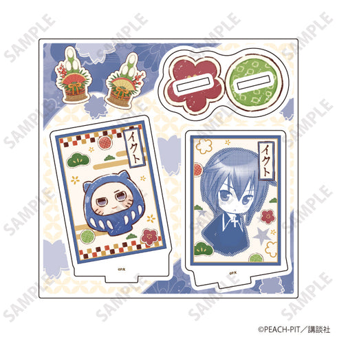 『しゅごキャラ!』アクリルスタンドプレート34/月詠イクト お正月デザイン(公式&描き起こしイラスト)