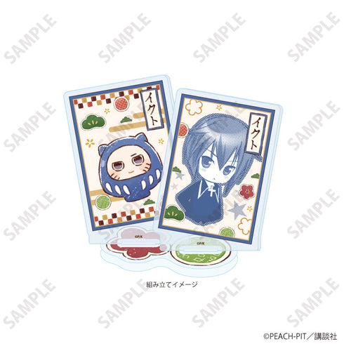 『しゅごキャラ!』アクリルスタンドプレート34/月詠イクト お正月デザイン(公式&描き起こしイラスト)