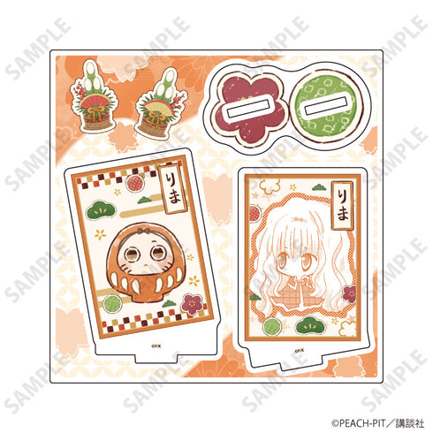 『しゅごキャラ!』アクリルスタンドプレート36/真城りま お正月デザイン(公式&描き起こしイラスト)