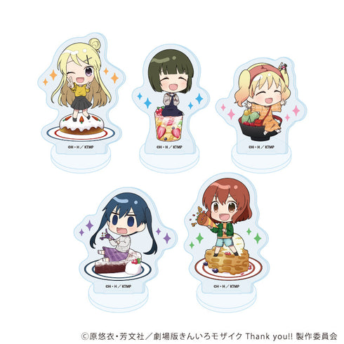 『きんいろモザイク』アクリルぷちスタンド01/コンプリートセット(全5種)(ミニキャライラスト)