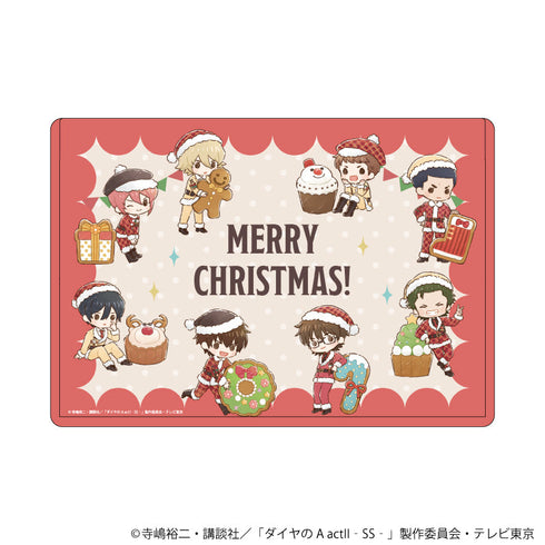 『ダイヤのA actII -Second Season-』キャラクリアケース01/クリスマスver.(グラフアートイラスト)