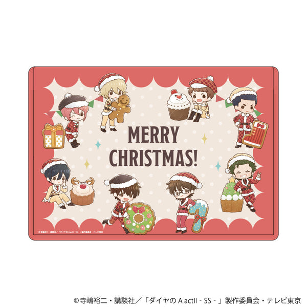 『ダイヤのA actII -Second Season-』キャラクリアケース01/クリスマスver.(グラフアートイラスト)
