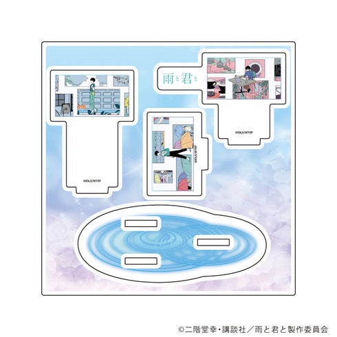 『雨と君と』アクリルスタンドプレート05/藤(場面写イラスト)