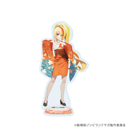 『ゾンビランドサガ ゆめぎんがパラダイス』アクリルスタンド02/二階堂サキ 和風ドレスver.(描き下ろしイラスト)