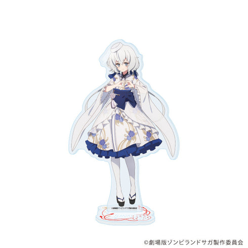 『ゾンビランドサガ ゆめぎんがパラダイス』アクリルスタンド04/紺野純子 和風ドレスver.(描き下ろしイラスト)