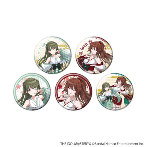 『アイドルマスター シャイニーカラーズ』缶バッジ08/舞姫彩華ver. コンプリートセット(全5種)(描き下ろしイラスト)