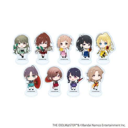 『アイドルマスター シャイニーカラーズ』アクリルぷちスタンド04/舞姫彩華ver. コンプリートセット(全9種)(ミニキャライラスト)
