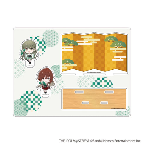 『アイドルマスター シャイニーカラーズ』アクリルジオラマ08/283プロ シーズ 舞姫彩華ver.(ミニキャライラスト)