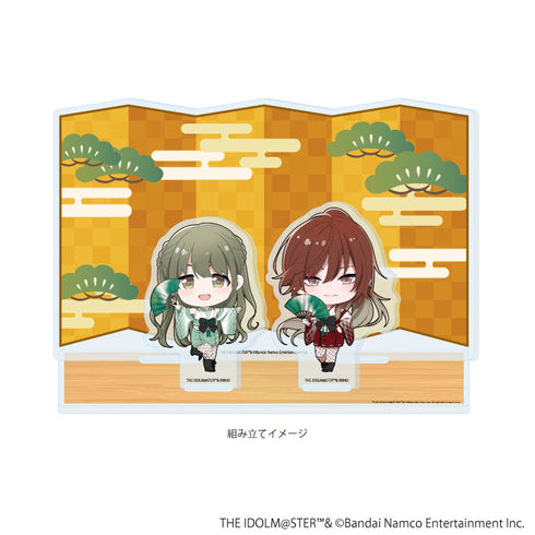 『アイドルマスター シャイニーカラーズ』アクリルジオラマ08/283プロ シーズ 舞姫彩華ver.(ミニキャライラスト)