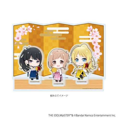 『アイドルマスター シャイニーカラーズ』アクリルジオラマ09/283プロ イルミネーションスターズ 舞姫彩華ver.(ミニキャライラスト)